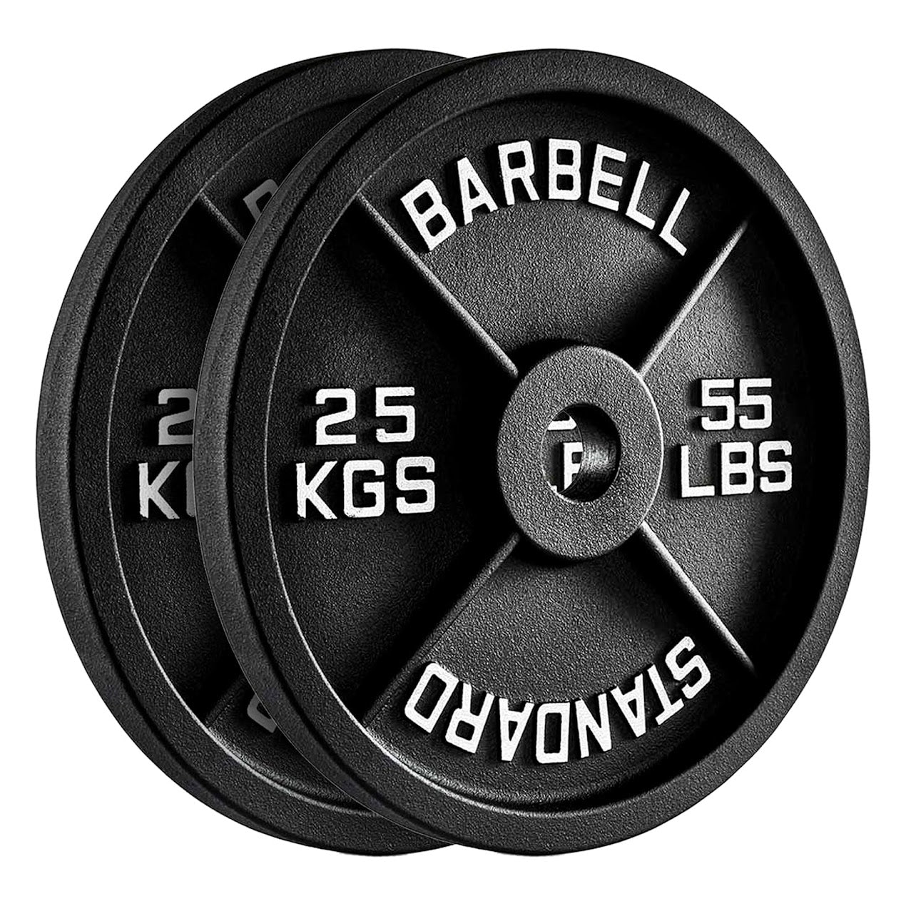 Enhance Your Workouts with Cast Iron Weight Plates – Rugged Discs for Barbells, Dumbbells & Machines | Singles, Pairs & Sets | 1.25kg to 25kg for Gym & Home Use
