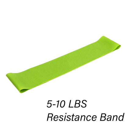 5-Level Light Resistance Band Set – Mini Loop Exercise Bands for Men & Women | Ideal for Home, Gym, Yoga, Pilates, Physio & Full-Body Strength Training