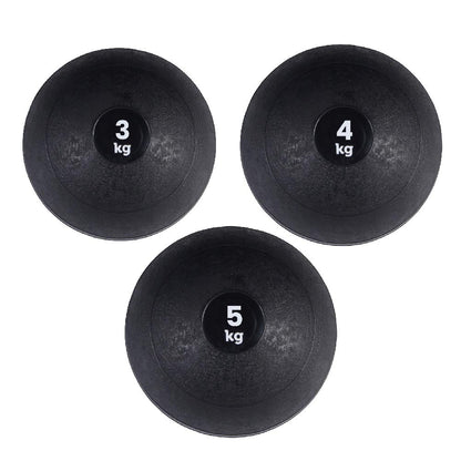 Full-Impact Rubber Slam Balls – 3KG to 25KG No-Bounce Medicine Balls for Core Strength, Explosive Training & Conditioning – Single or Set for Gym/Home Workouts