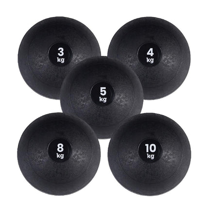Full-Impact Rubber Slam Balls – 3KG to 25KG No-Bounce Medicine Balls for Core Strength, Explosive Training & Conditioning – Single or Set for Gym/Home Workouts