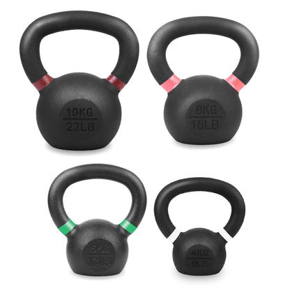 Premium Cast Iron Kettlebells – Solid Build, Smooth Grip & Rust-Proof Finish | Full-Body Training Tool for Strength, Power & Endurance | All Sizes & Sets Available