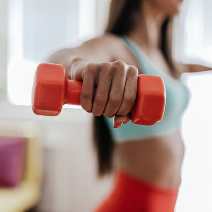 Hex Neoprene Dumbbells – Anti‑Roll, Non‑Slip Grip, Sold as Singles, Pairs, or Sets for Home Gym Strength Workouts