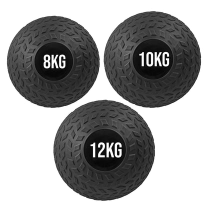 High-Impact Slam Balls 3KG–25KG – Treaded No-Bounce Rubber Power Balls for Strength, Core & Conditioning Workouts – Ideal for HIIT, CrossFit, Home & Gym Use