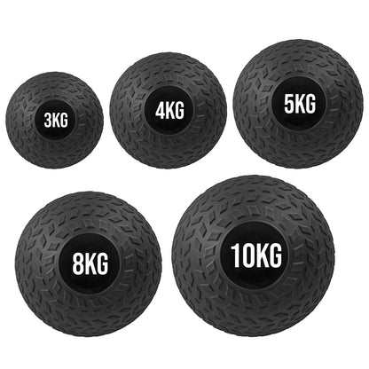 High-Impact Slam Balls 3KG–25KG – Treaded No-Bounce Rubber Power Balls for Strength, Core & Conditioning Workouts – Ideal for HIIT, CrossFit, Home & Gym Use
