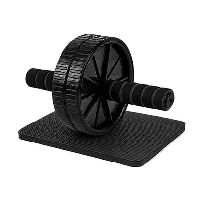 Double-Wheel Ab Roller with Thick Knee Pad | 3.2-Inch Core Trainer for Abs, Arms & Shoulders | 500lbs Capacity | Home & Gym Workout Equipment for All Levels