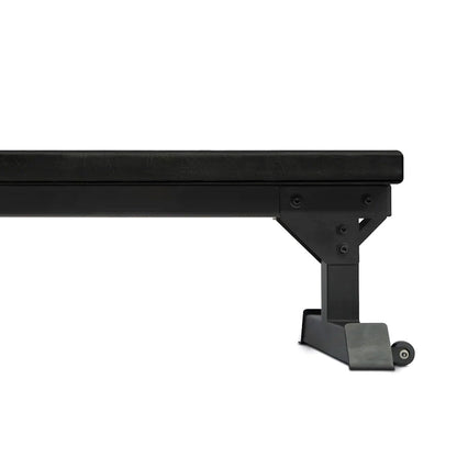 Upgrade Your Gym with the Pro Club Flat Bench, Heavy-Duty 300kg Capacity & Thick Padded Seat, Rear Wheels | Compact, Durable & Ideal for Dumbbell Workouts