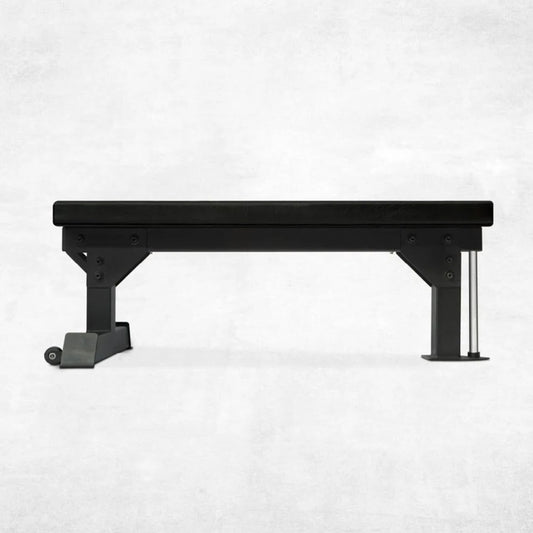 Upgrade Your Gym with the Pro Club Flat Bench, Heavy-Duty 300kg Capacity & Thick Padded Seat, Rear Wheels | Compact, Durable & Ideal for Dumbbell Workouts