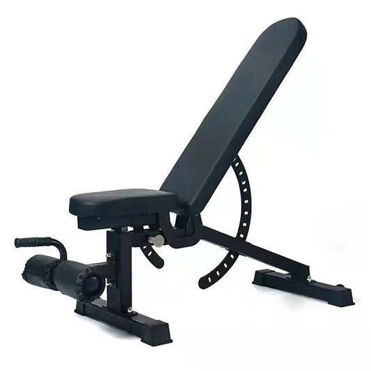 Foldable Commercial Weight Bench – 450kg Heavy-Duty Adjustable Bench with 9 Angles | Compact Full-Body Training Bench with Cushioned Support & Easy Storage