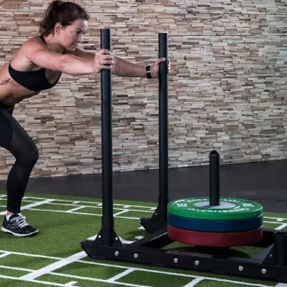 Transform Your Training with the 10.2m Sprint Track & Heavy-Duty Sledge – Elite Functional Fitness Combo for Sled Pushes, Speed Work & High-Impact Conditioning