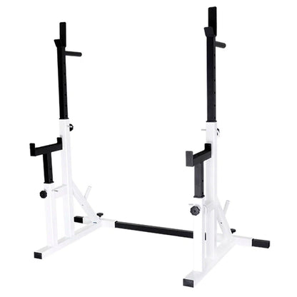Multi-Function Squat & Bench Press Rack – 400kg Load, Dip Bars, Adjustable Steel Frame – Compact Strength Station for Home Gym & Studio Use