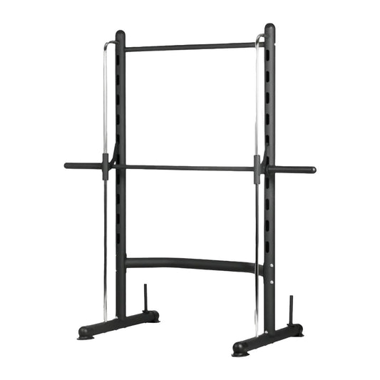 Transform Your Home Workouts with Smith Machine Squat Rack – Adjustable Pull-Up Bar & All-in-One Strength Training Power Cage for Full-Body Conditioning