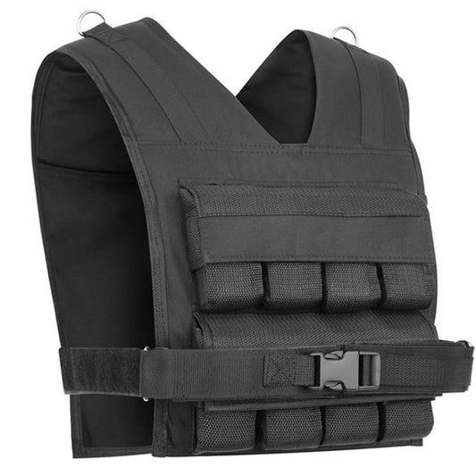 High-Performance 30kg Weighted Vest with 30 Removable Iron Blocks – Adjustable, Reflective Training Vest for Men & Women – Ideal for Strength & Cardio Workouts