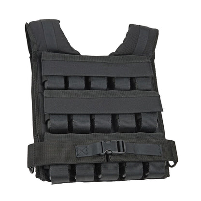 High-Performance 30kg Weighted Vest with 30 Removable Iron Blocks – Adjustable, Reflective Training Vest for Men & Women – Ideal for Strength & Cardio Workouts